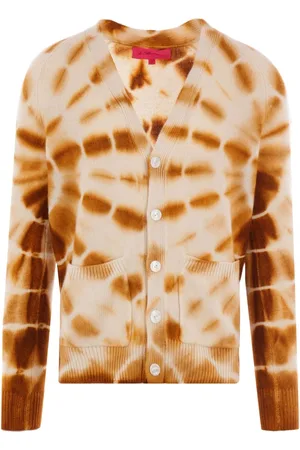 THE ELDER STATESMAN Web Flare Cardigan