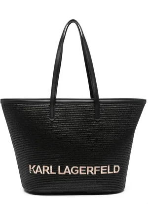 Karl Lagerfeld K/Essentiell Handtasche aus Raffiabast