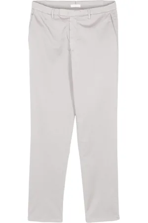 Boglioli Gerade Hose mit Bügelfalten
