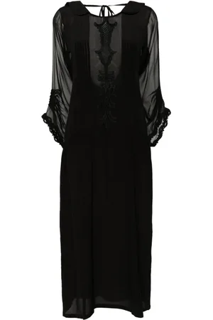 Maurizio Mykonos Midikleid mit Spitze