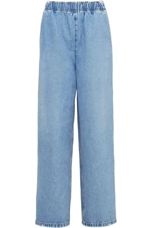 Prada Halbhohe Jeans mit lockerem Schnitt