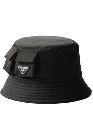 Prada Fischerhut mit Triangel-Logo