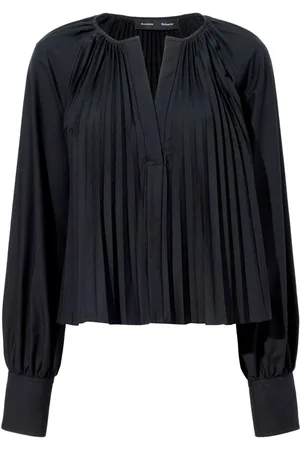 Proenza Schouler Monica Bluse mit Faltendetail