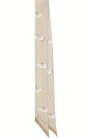 Burberry Seidenschal mit Schwan-Print