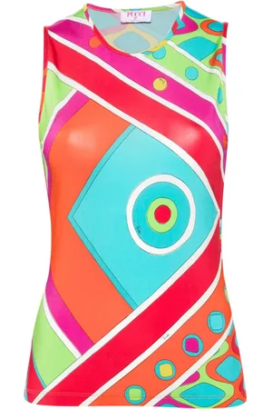 Puccini Tanktop mit Vicara-Print
