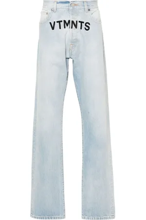 VTMNTS Jeans mit Logo-Stickerei