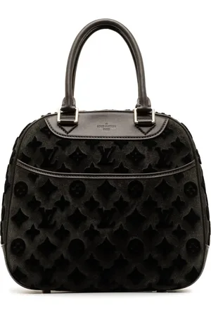 LOUIS VUITTON 2013 Monogram Tuffetage Deauville Cube Handtasche
