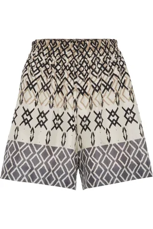 Brunello Cucinelli Shorts mit geometrischem Muster