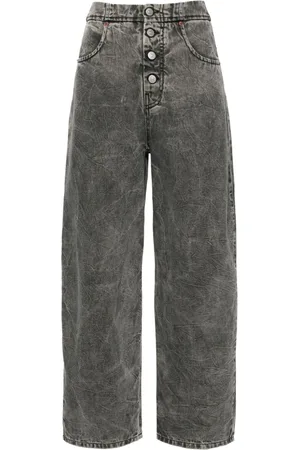 Maison Margiela Boyfriend-Jeans mit hohem Bund