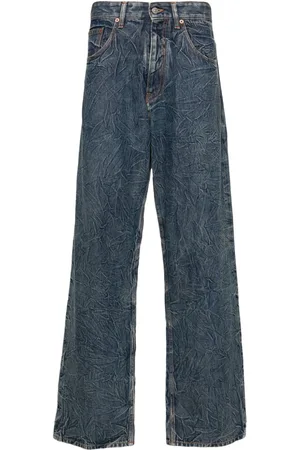Maison Margiela Gerade Jeans mit Risseffekt