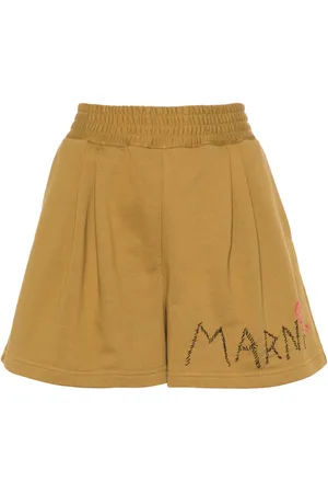 Marni Joggingshorts mit Logo-Stickerei