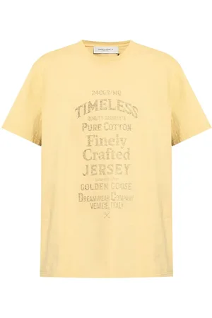 Golden Goose T-Shirt mit Slogan-Print