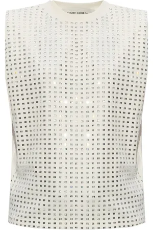 Golden Goose Top mit Kristallen