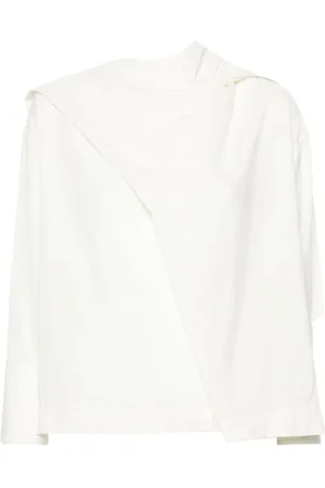 Issey Miyake Drapierte Bluse
