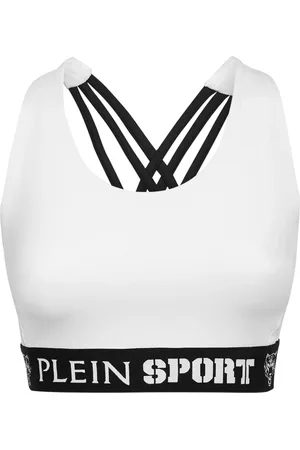 Philipp Plein Sport-BH mit Logo-Bund