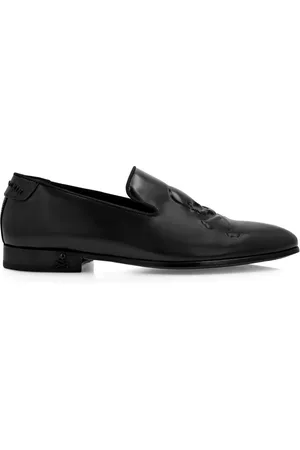 Philipp Plein Loafer mit Totenkopf