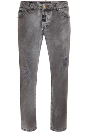 Philipp Plein Halbhohe Skinny-Jeans