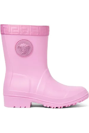 VERSACE Gummistiefel mit Medusa-Prägung
