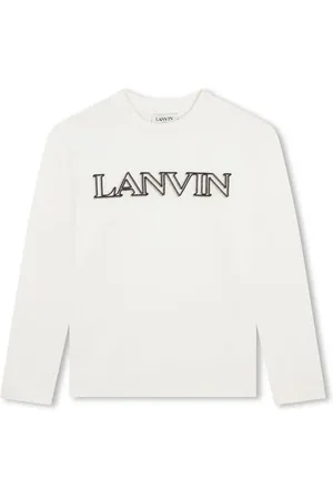 Lanvin Langarmshirt mit Logo-Stickerei