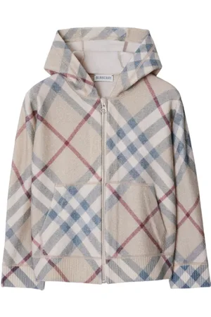Burberry Karierte Kapuzenjacke