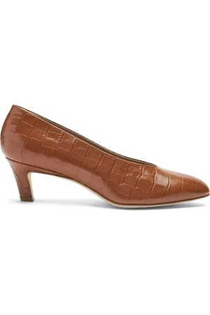 Scarosso Deva Pumps mit Kroko-Optik 50mm