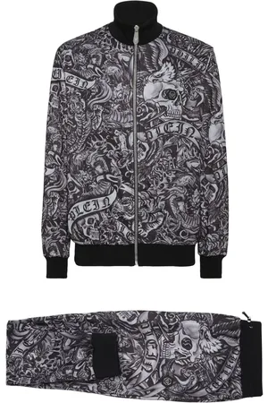 Philipp Plein Jogginganzug mit Tattoo-Print