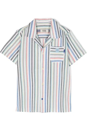 Scotch&Soda Gestreiftes Hemd mit Reverskragen