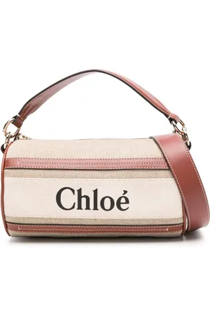 Chloé Woody Canvas-Umhängetasche