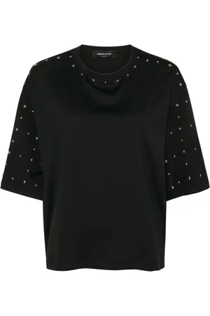Fabiana Filippi T-Shirt mit Nieten