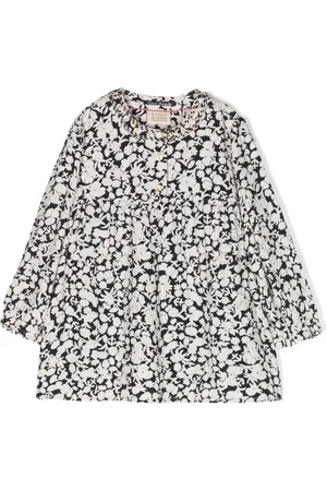 Scotch&Soda Kragenlose Bluse mit Blumen-Print