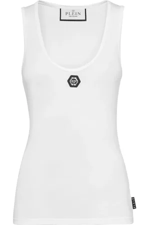Philipp Plein Tanktop mit Logo-Applikation