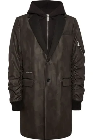 Philipp Plein Mantel im Layering-Look