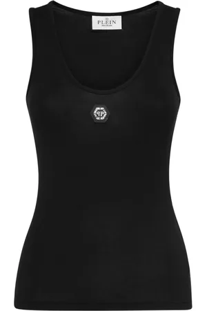 Philipp Plein Tanktop mit Logo-Applikation