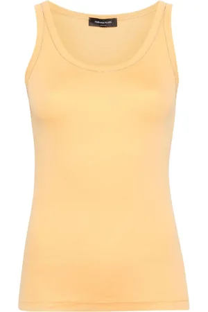Fabiana Filippi Tanktop mit Kugelkettenborte
