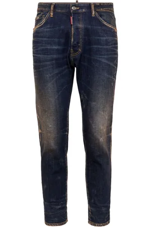 Dsquared2 Slim-Fit-Jeans mit Text-Print