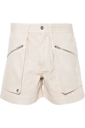 Isabel Marant Hoch sitzende Jeliano Jeans-Shorts