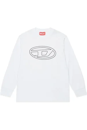 Diesel Oval D T-Shirt mit Logo-Print