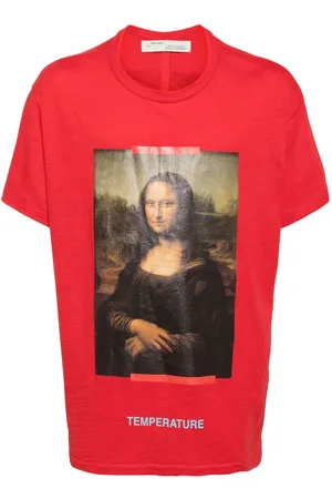 OFF-WHITE T-Shirt mit grafischem Print