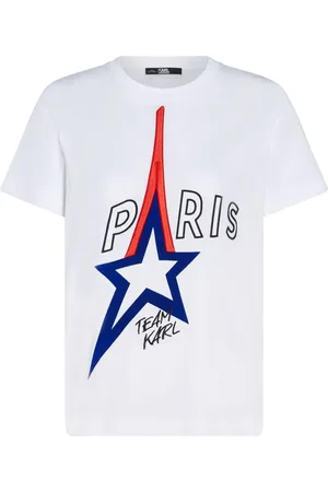 Karl Lagerfeld Paris T-Shirt aus Bio-Baumwolle