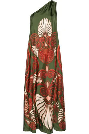 La DoubleJ Roy Maxikleid mit grafischem Print