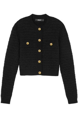 VERSACE Jacke aus Bouclé-Tweed