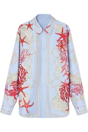 VERSACE Wendbares Barocco Sea Hemd