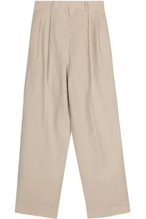 Totême Tapered-Hose mit Bundfalten
