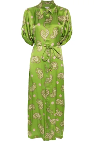 ALÉMAIS Hemdkleid mit Paisley-Print