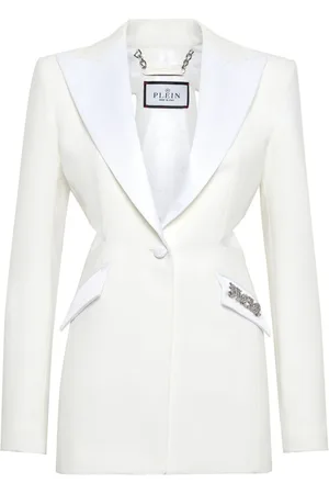 Philipp Plein Satinblazer mit Cut-Outs