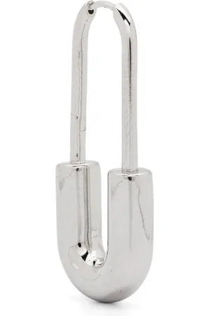 Maria Black White rhodium plated recycled sterling silver Grosse Schoenhauser earring