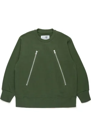 Maison Margiela Sweatshirt mit Reißverschlussdetail