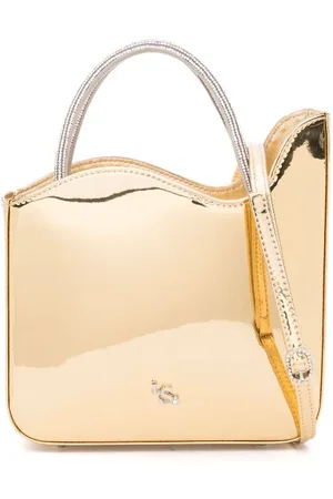 LE SILLA Kleiner Ivy Shopper im Metallic-Look