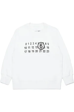 Maison Margiela Sweatshirt mit Nummern-Print