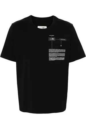 Maison Margiela T-Shirt mit Nummern-Motiv